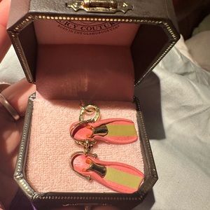 Juicy couture scuba flippers charm
